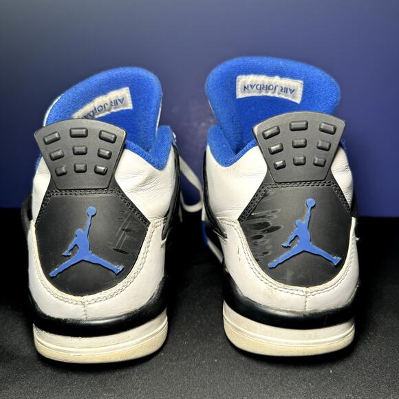 Size 8 - Nike Air Jordan 4 Retro Motorsports Men's Shoes - Picture 6 of 9